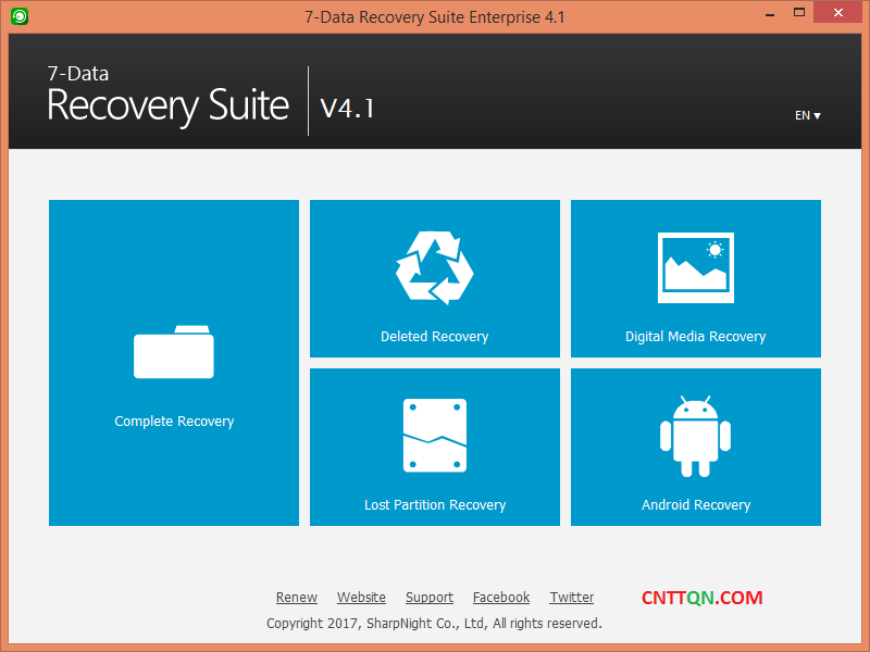 7-Data Recovery Suite Enterprise 4.1 - Phần mềm khôi phục dữ liệu