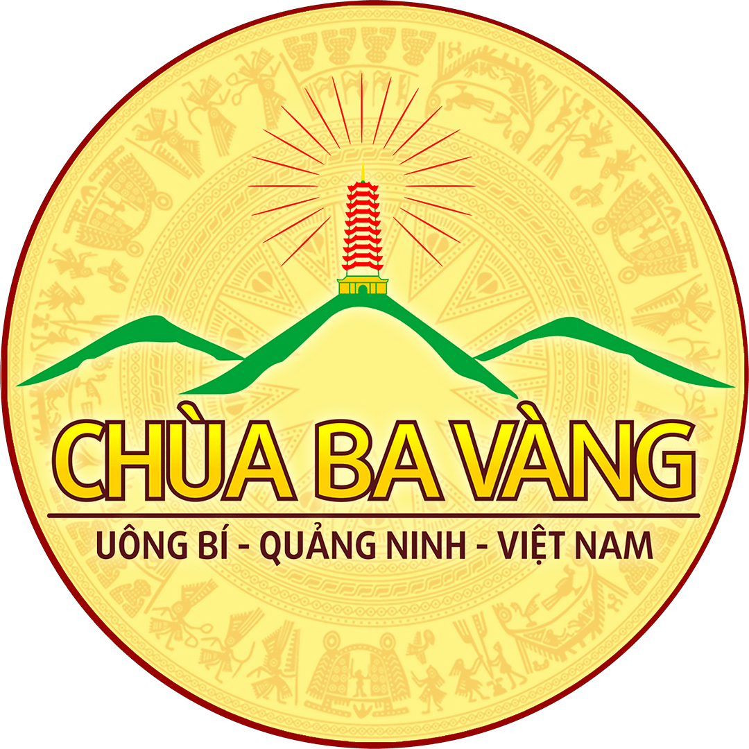 Logo Chùa Ba Vàng, TP Uông Bí và trường ĐHCN Quảng Ninh