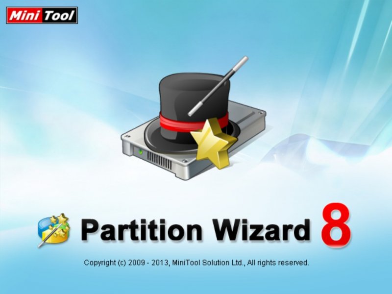 MiniTool Partition Wizard Home Edition 8.1.1