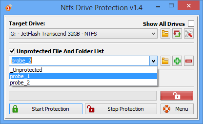 NTFS Drive Protect 1.4 Portable - Phần Mềm Bảo Vệ USB