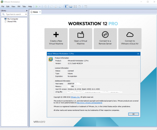 download vmware workstation pro v12.5.2. x64